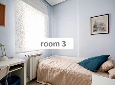 Room for rent in a shared flat in Madrid