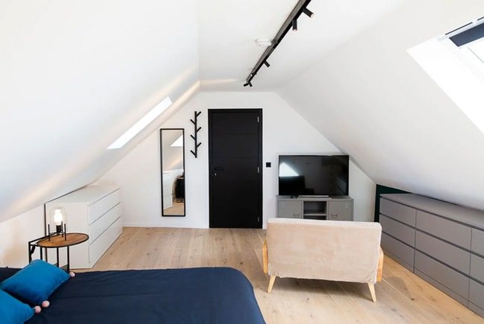 Chambre d'étudiant confortable et spacieuse dans 
