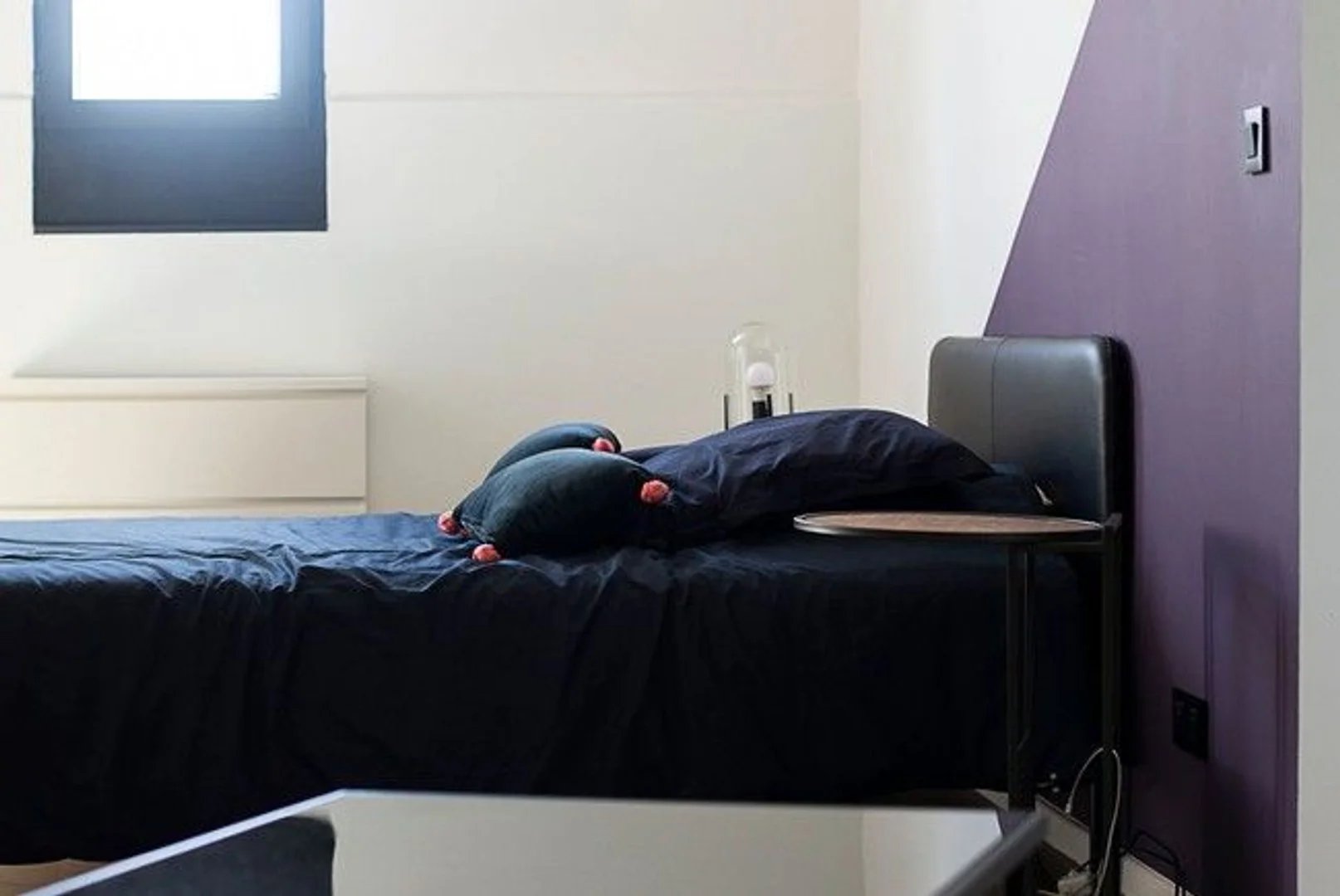 Camera per studenti in  con area studio e servizi in comune