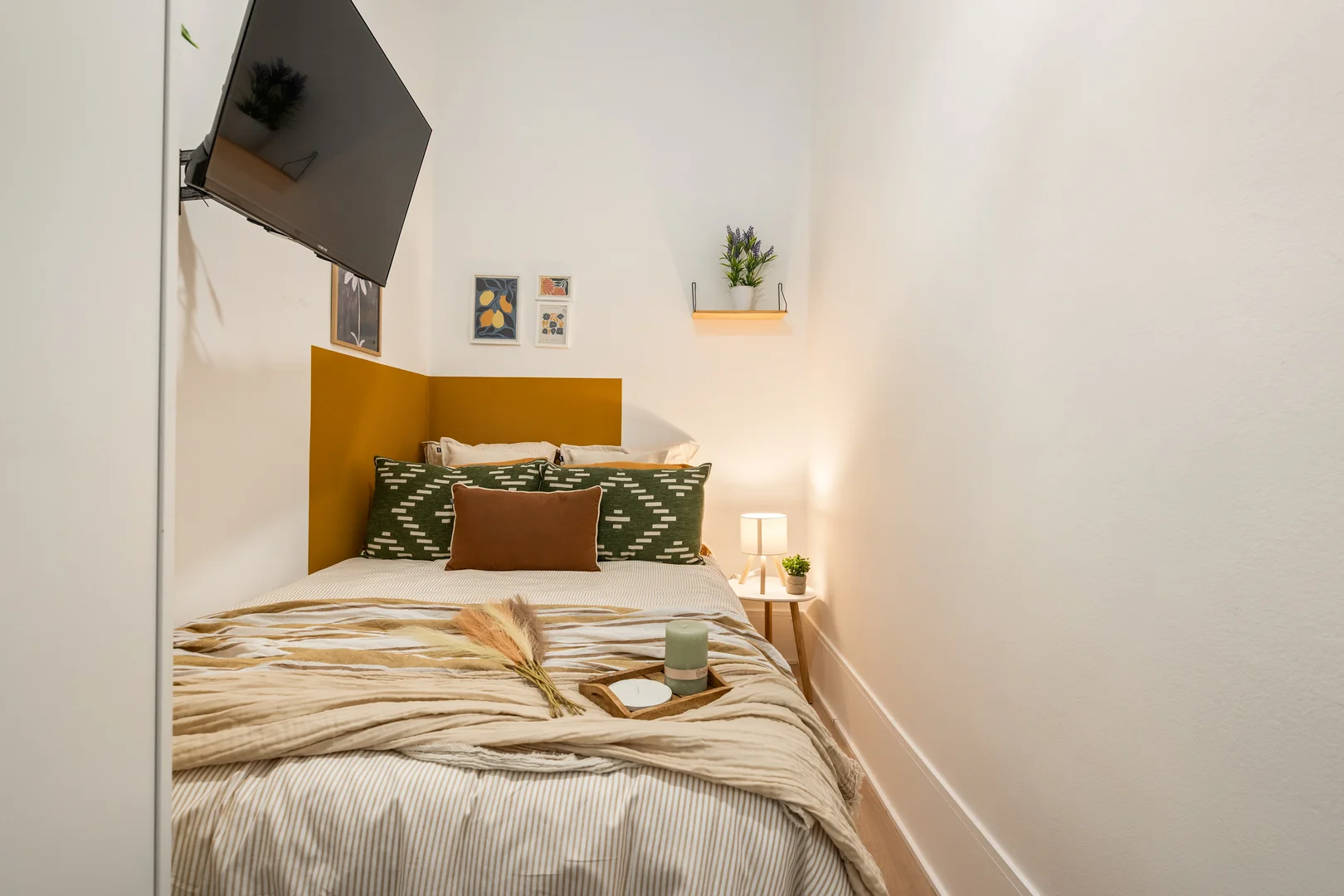 Habitación acogedora para estudiantes disponible en 
