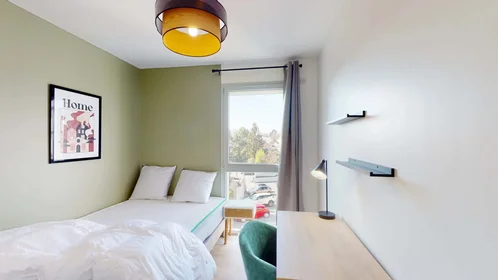Quarto privado em 13 Bd Robert Schuman, 44300 Nantes, France, imagem 4 de 32
