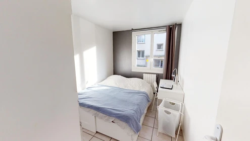 Chambre à louer avec lit double Grenoble