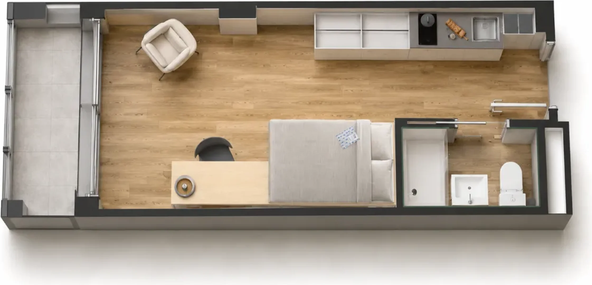 Practical studio in  designed for student needs