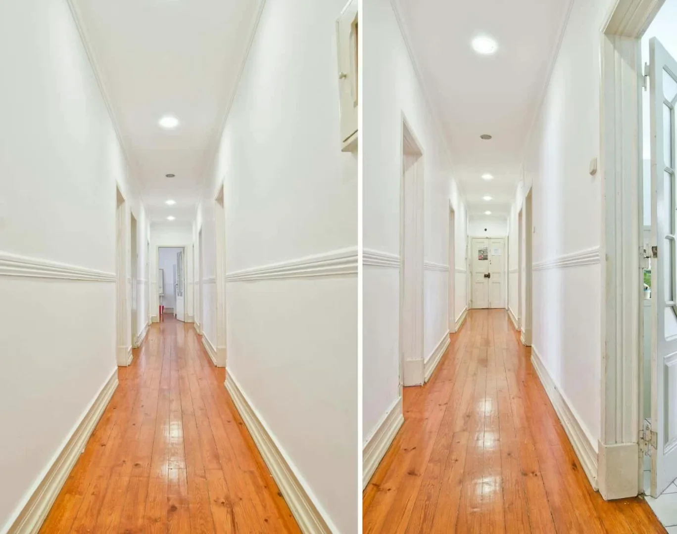 Stanza economica per studenti con ampia illuminazione in 