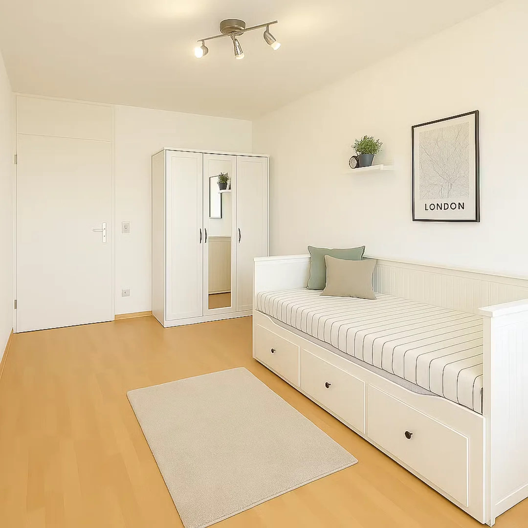 Chambre d'étudiant confortable et spacieuse dans 
