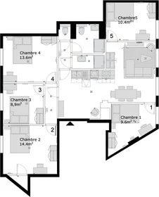 Private room at 24 bd Camille Flammarion Marseille  13001 FR, image 18 of 18