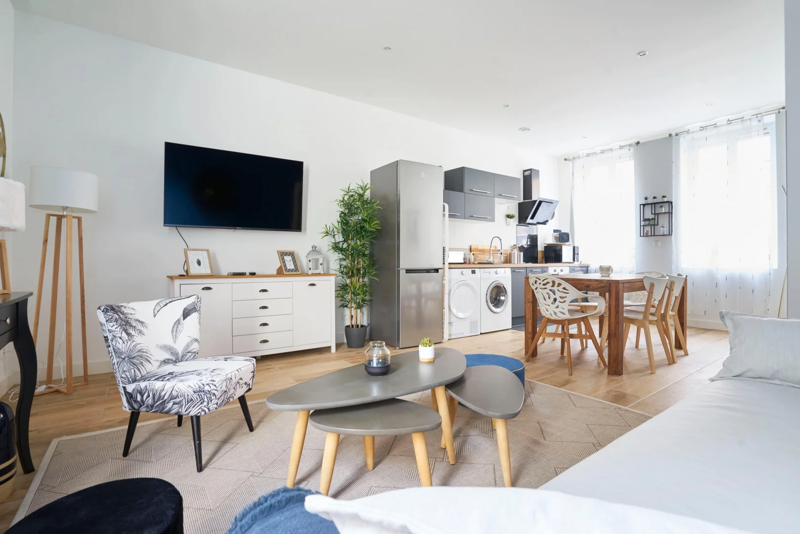 Affordable room for students with ample lighting in