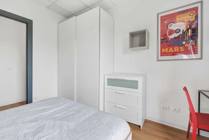 Chambre à louer avec lit double Milano