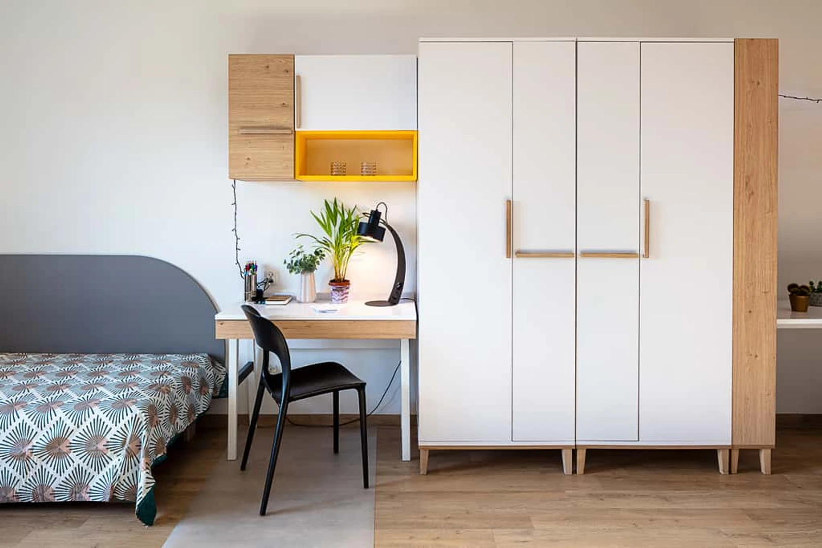 位于的学生友好型房间,设施现代
