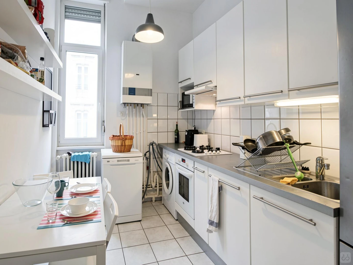 Affordable room for students with ample lighting in