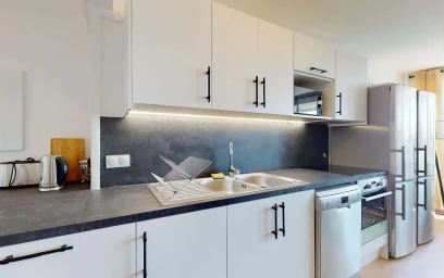 Chambre privée à 18 Jardins Boieldieu, 92800 Puteaux, France, image 11 de 13