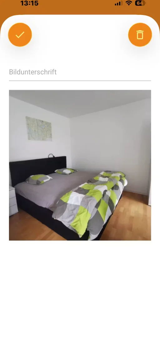 Bezahlbares Zimmer für Studenten mit ausreichender Beleuchtung in 