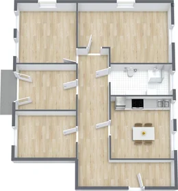 Quarto privado em Via Giuseppe Soli, imagem 20 de 27