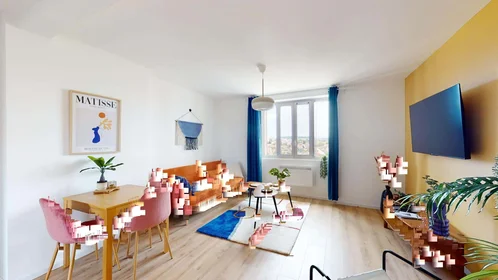 Private room at 101 Av. du Drapeau, 21000 Dijon, France, image 4 of 7