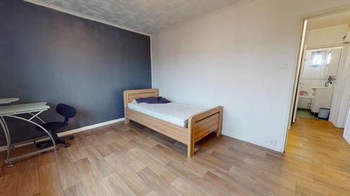 Bright private room in Mulhouse