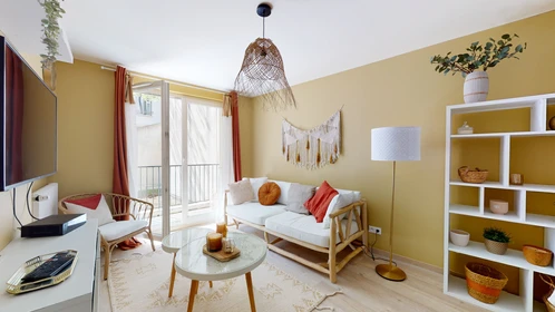 Bright private room in Saint-etienne