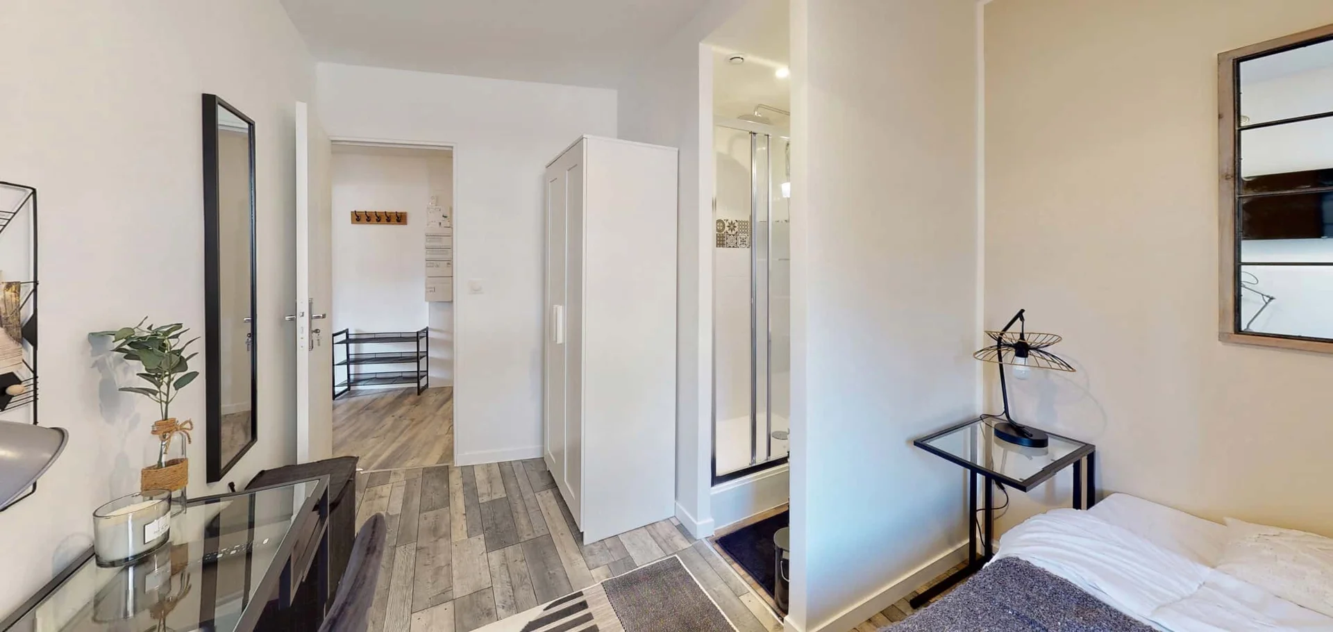 Quarto acolhedor para estudantes disponível em 