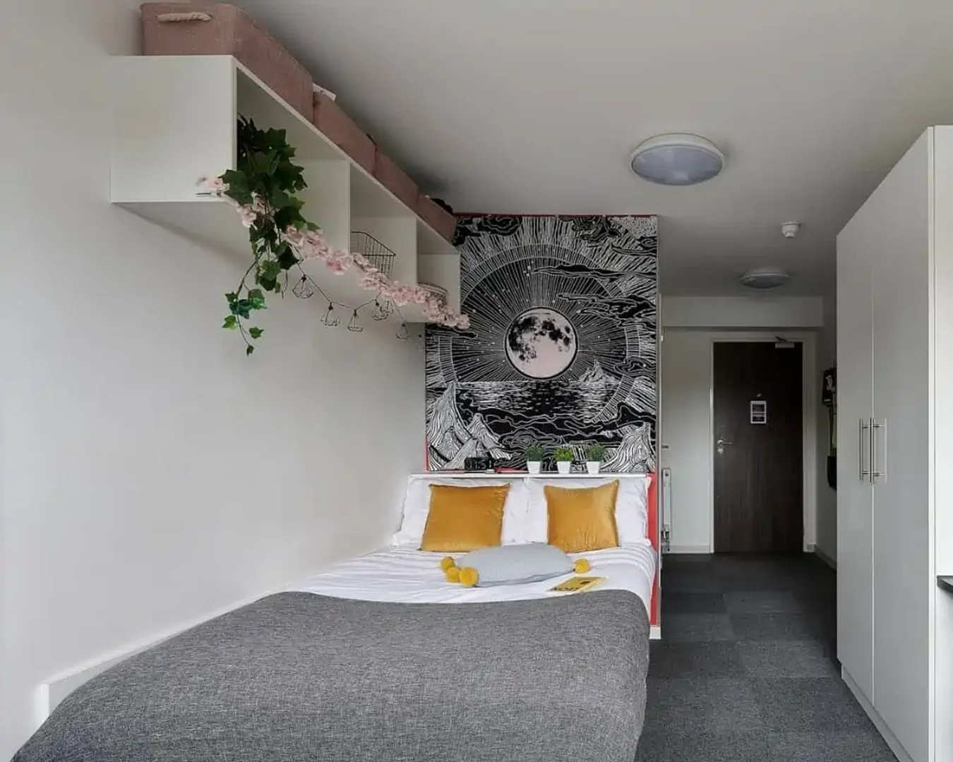 Comfortable and spacious student room in 
