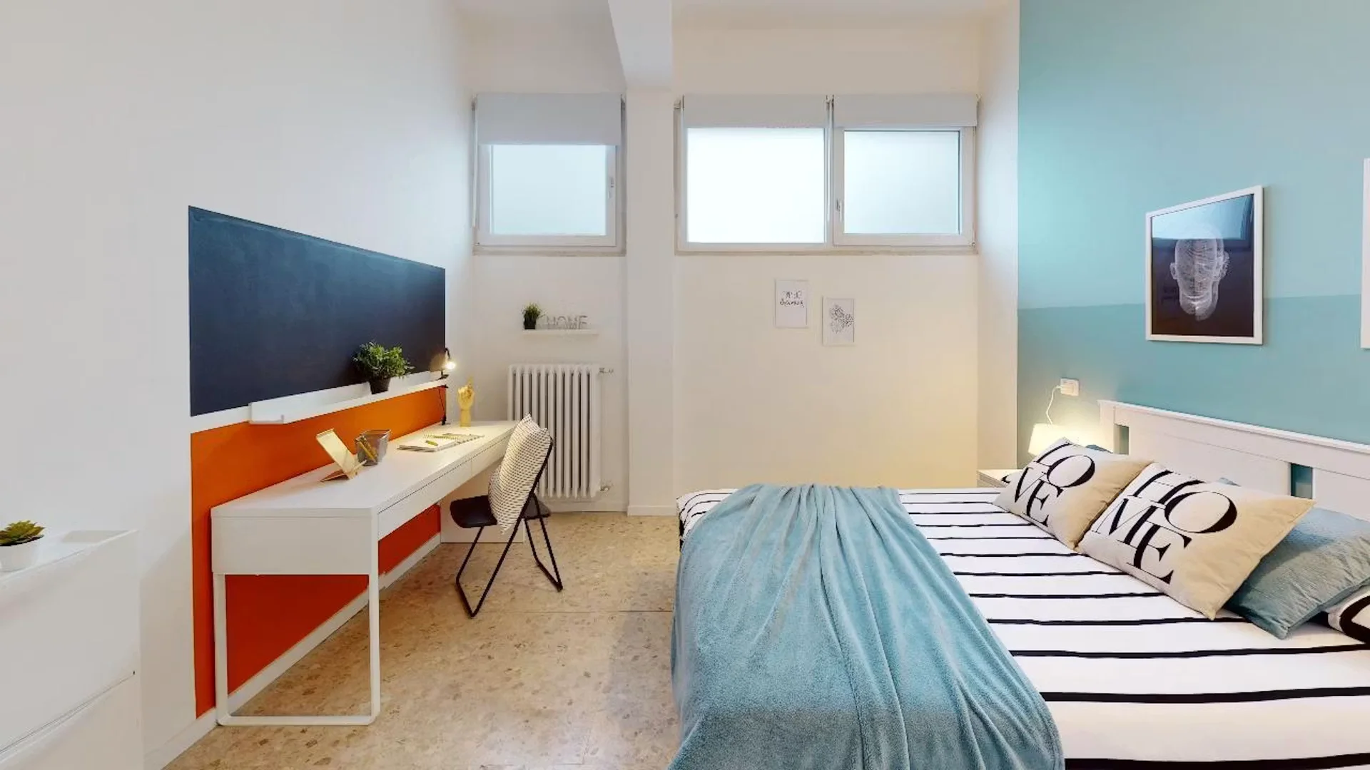 Habitación estudiantil económica con ubicación conveniente en