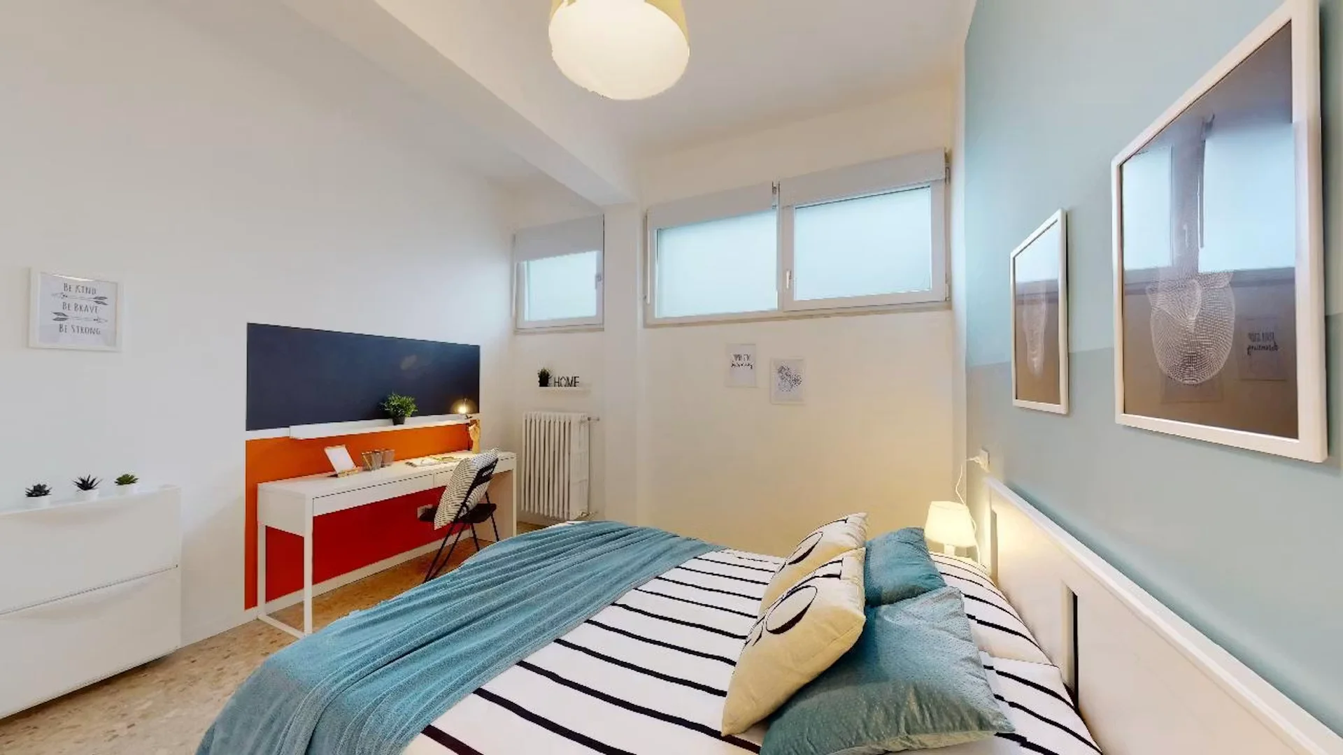 Habitación estudiantil económica con ubicación conveniente en