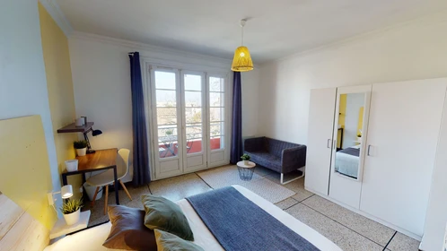 Habitación en alquiler con cama doble Montpellier