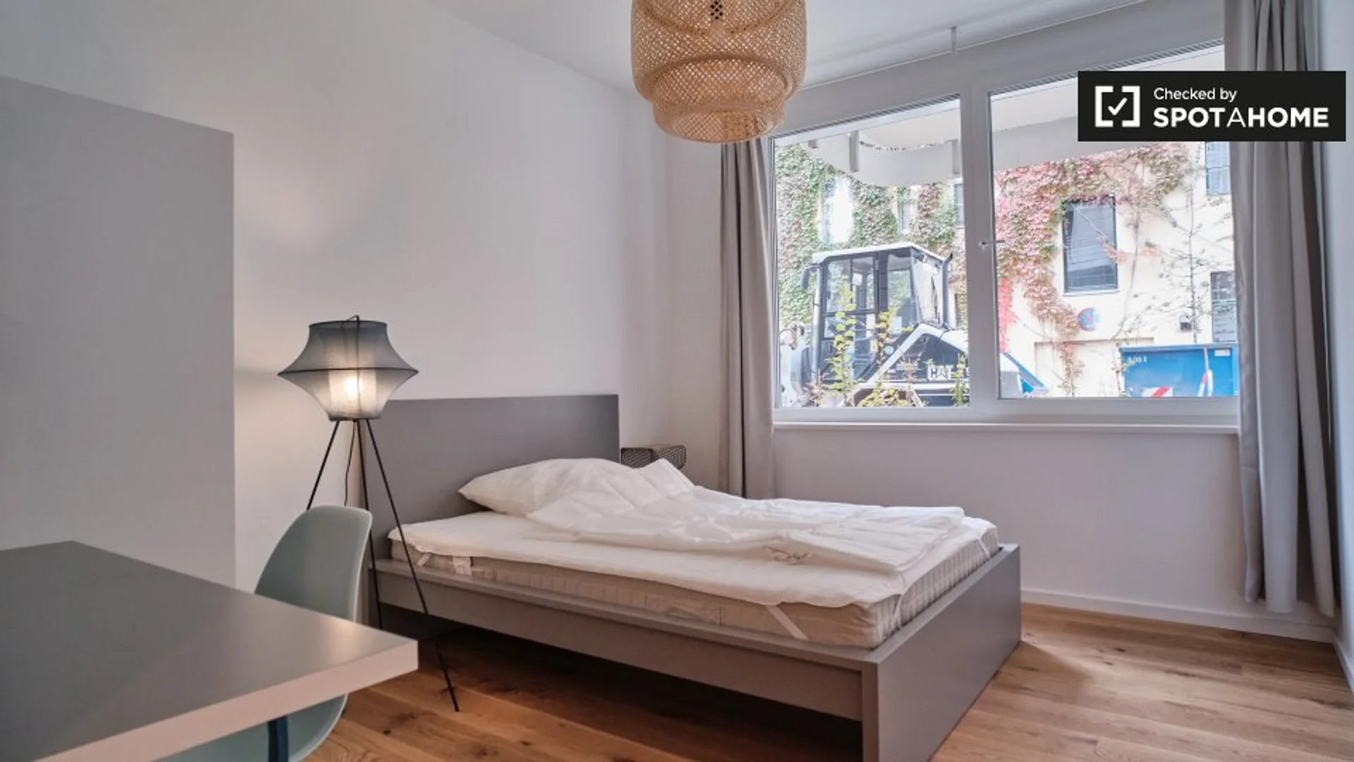 Habitación acogedora para estudiantes disponible en 