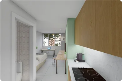 Private room in residence at Rambla de Aragó 14-16, image 3 of 3
