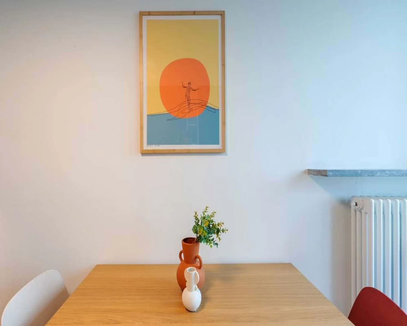 Habitación acogedora para estudiantes disponible en