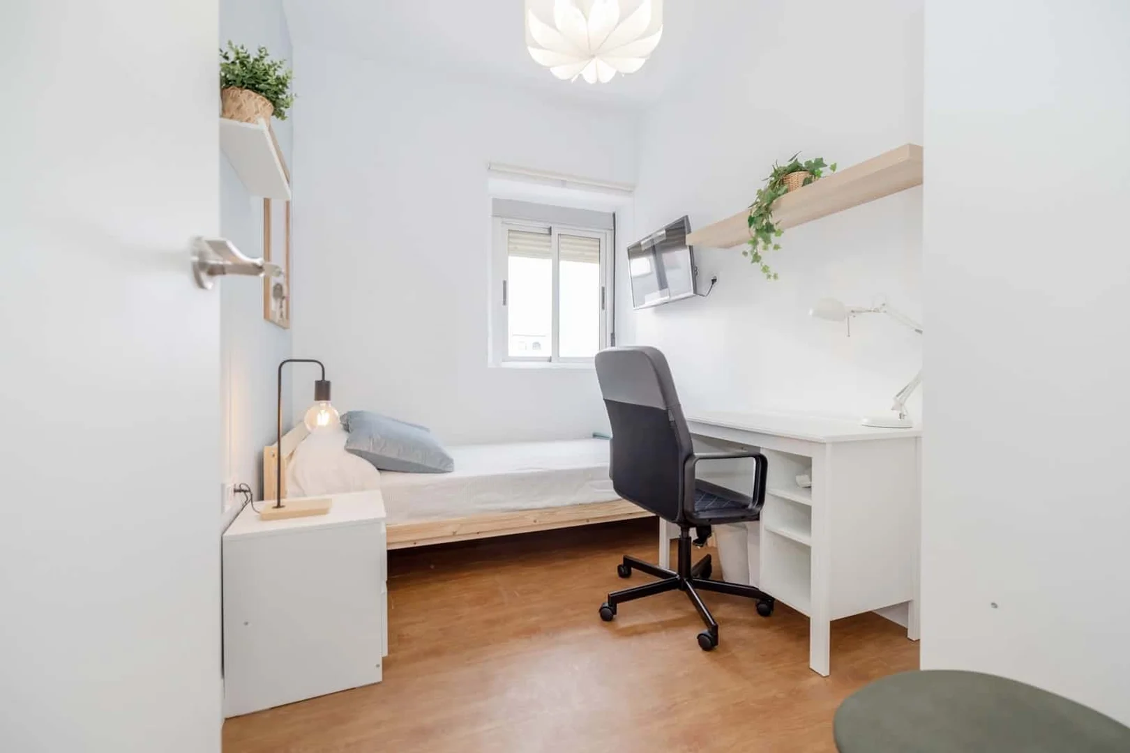 Habitación estudiantil económica cerca del campus en 