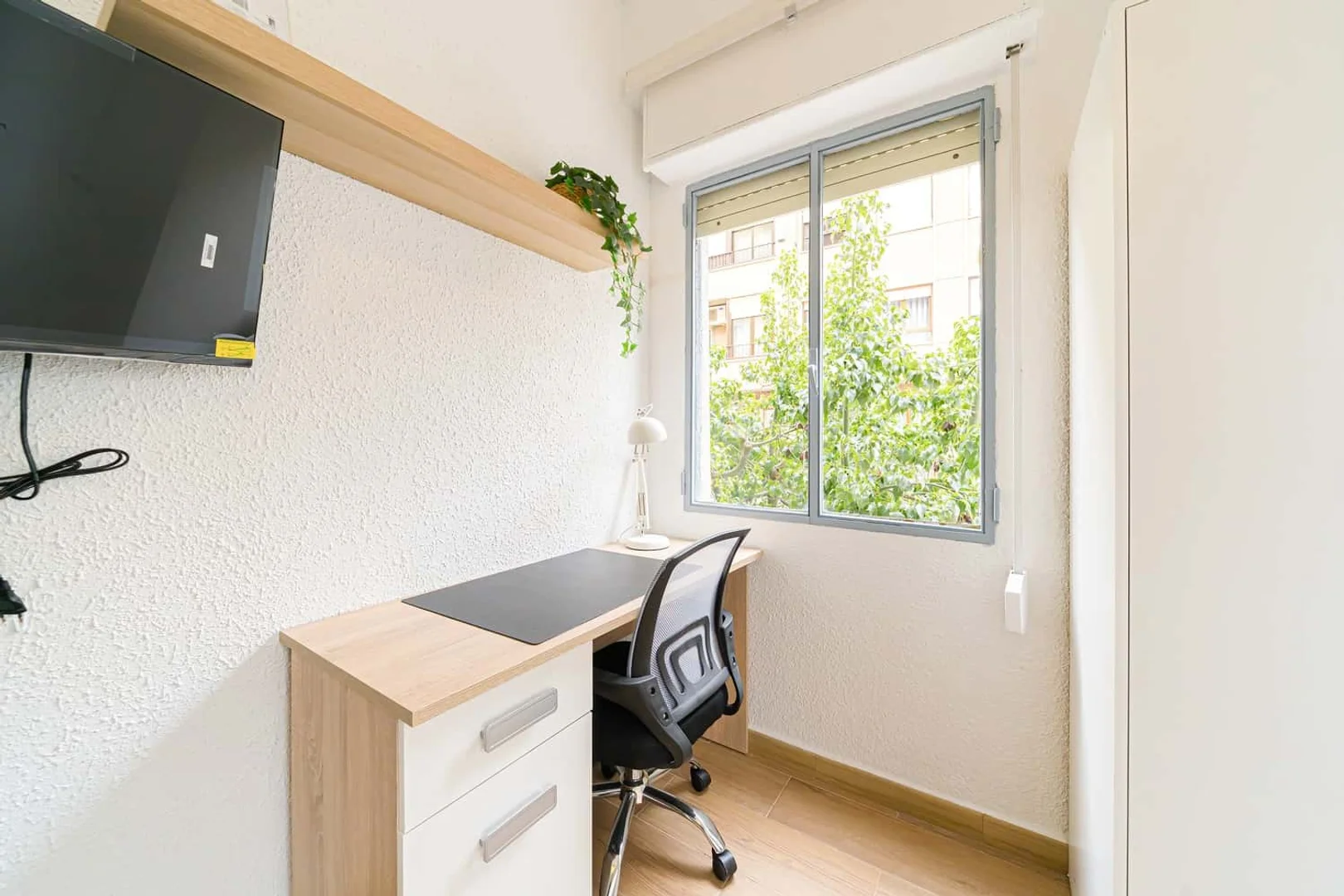 Bright and airy student room with easy university access in 