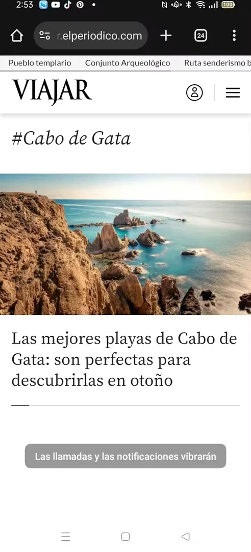 Carretera Níjar-San José, El Pozo de los Frailes