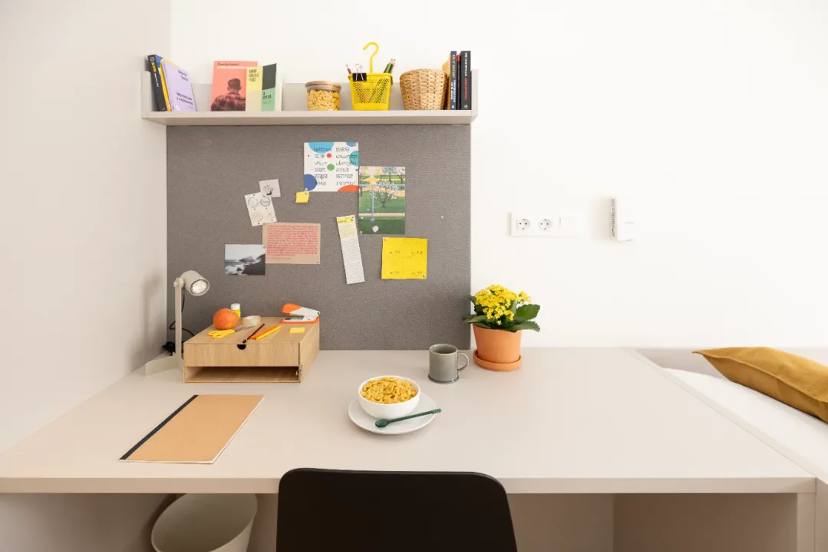 Habitación para estudiantes en  con modernas comodidades