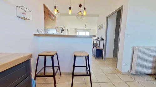 Habitación privada en 1782 Av. Georges Dayan, 30900 Nîmes, France, imagen 22 de 28