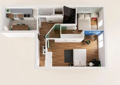 Habitación privada en SoOuest, Levallois-Perret, imagen 10 de 11