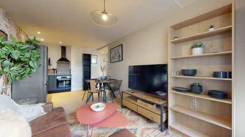 Quarto privado em 199 rue Calvin - Résidence 161 allée François Chatillon Bâtiment F, imagem 1 de 15