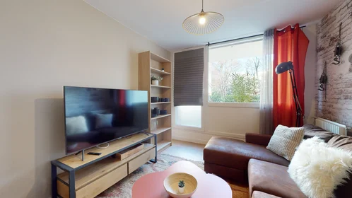 Quarto privado em 199 rue Calvin - Résidence 161 allée François Chatillon Bâtiment F, imagem 5 de 15