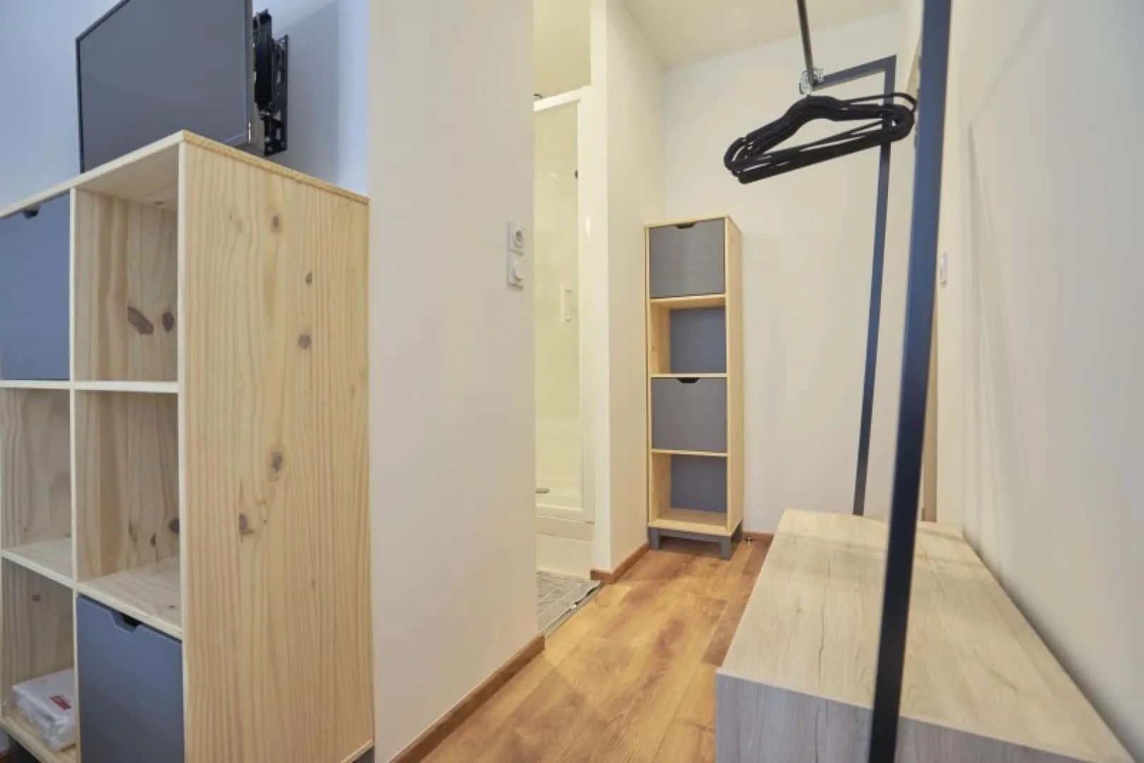 Habitación para estudiantes en  con modernas comodidades