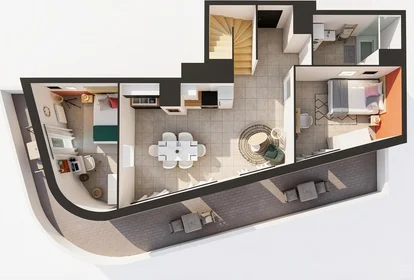 Private room at Cusset-Bonnevay, Villeurbanne, image 7 of 8