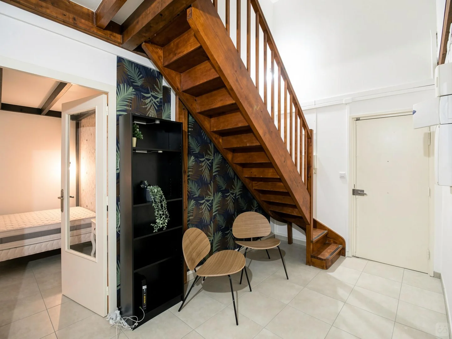Habitación asequible para estudiantes con buena iluminación en 