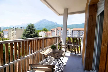 Grenoble de ortak bir dairede kiralık oda