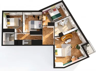 Habitación privada en Stade de France, Saint-Denis, imagen 8 de 10