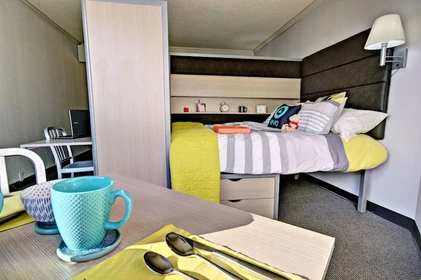 Montréal de çift kişilik yataklı kiralık oda