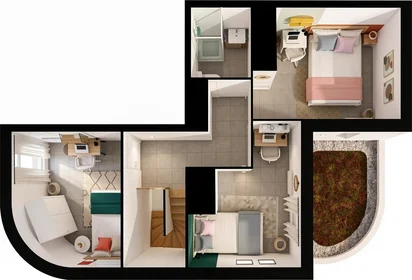 Private room at Cusset-Bonnevay, Villeurbanne, image 7 of 8