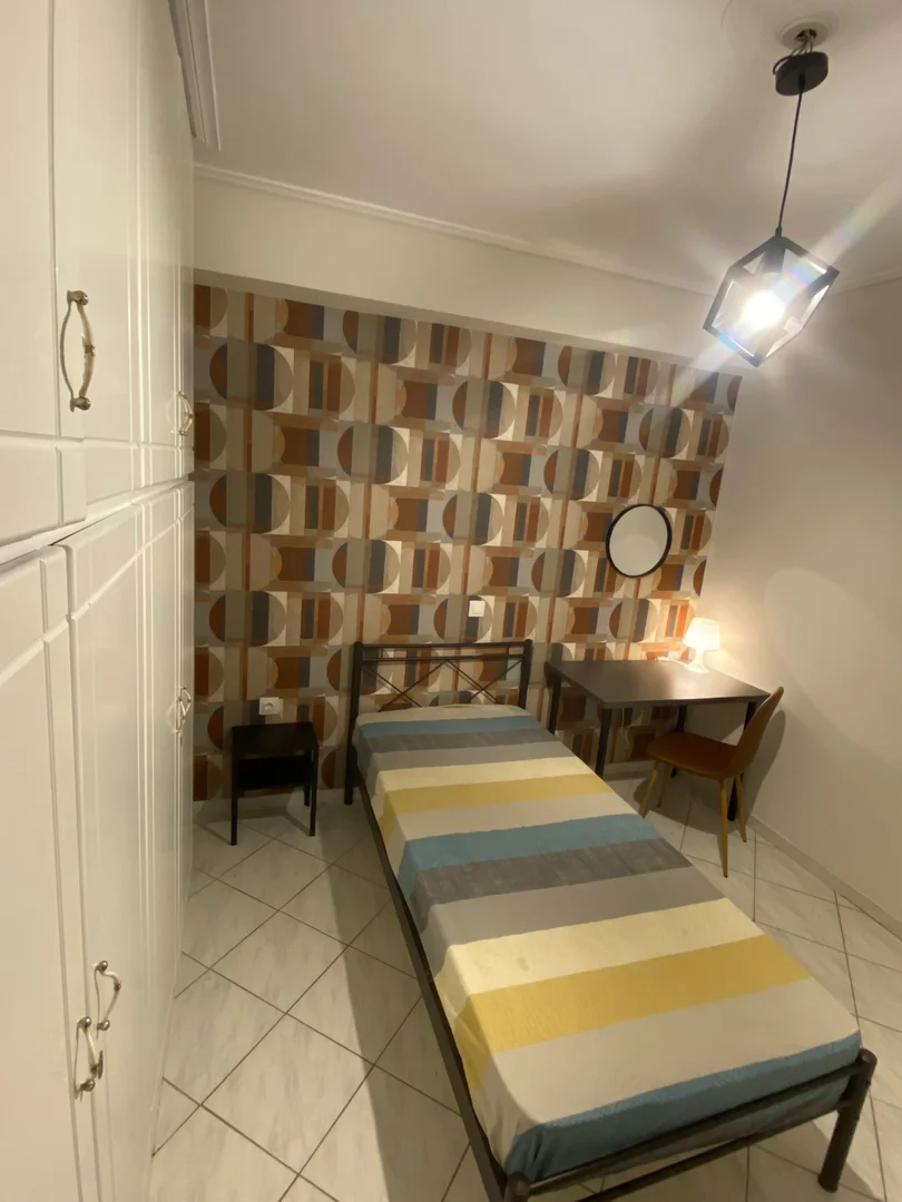 Student-friendly room in  with modern amenities