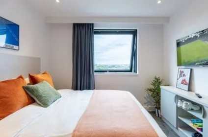 Entire apartment in residence at King William St, Salford M50 3ZP, United Kingdom, image 2 of 49