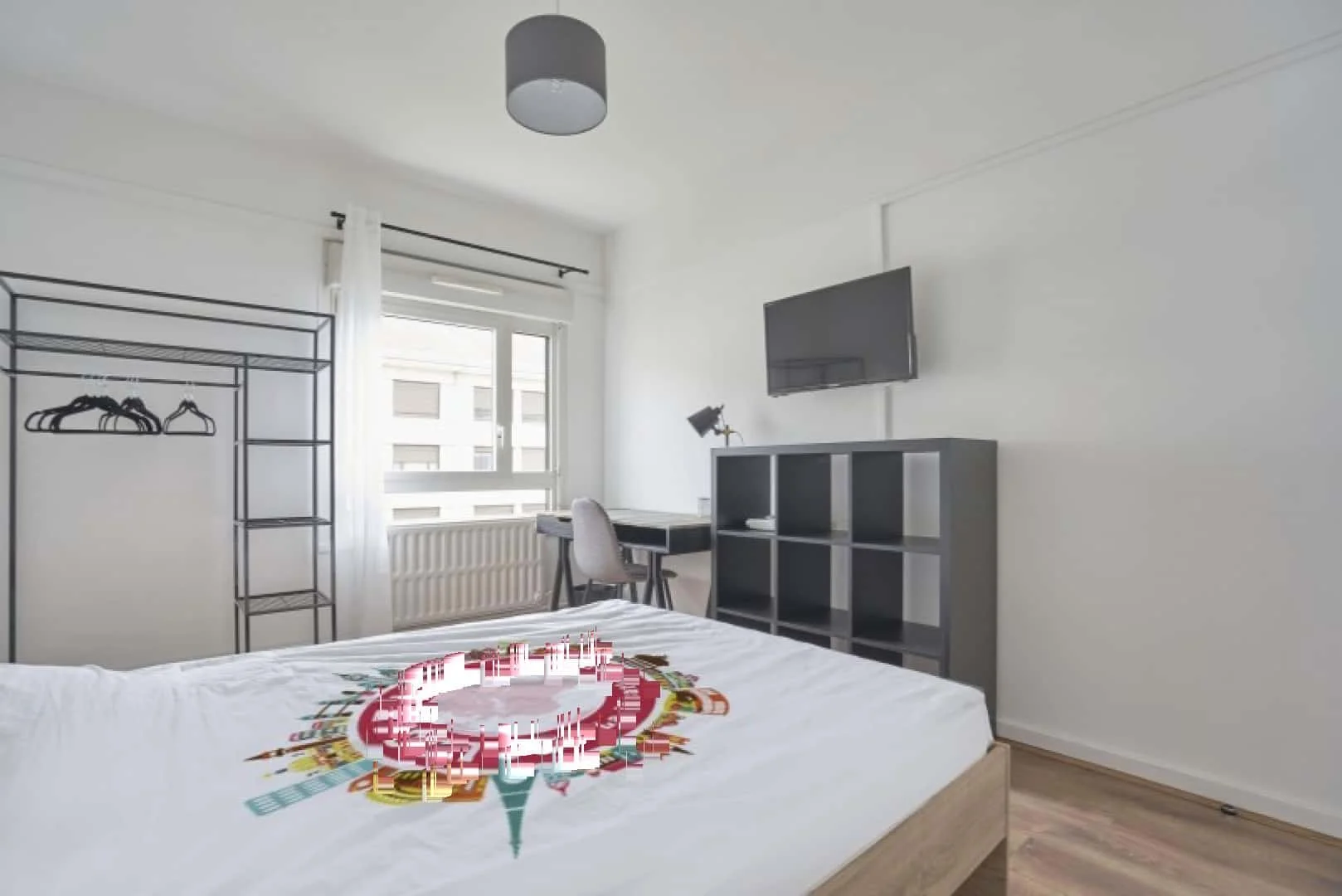 Quarto acolhedor para estudantes disponível em 