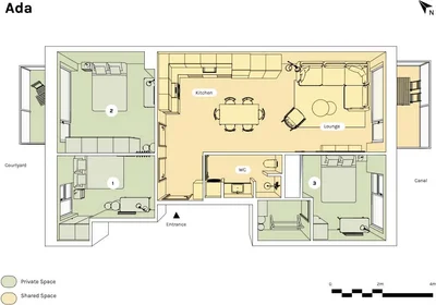 Habitación privada en Gl. Sydhavn, København, Denmark, imagen 20 de 20