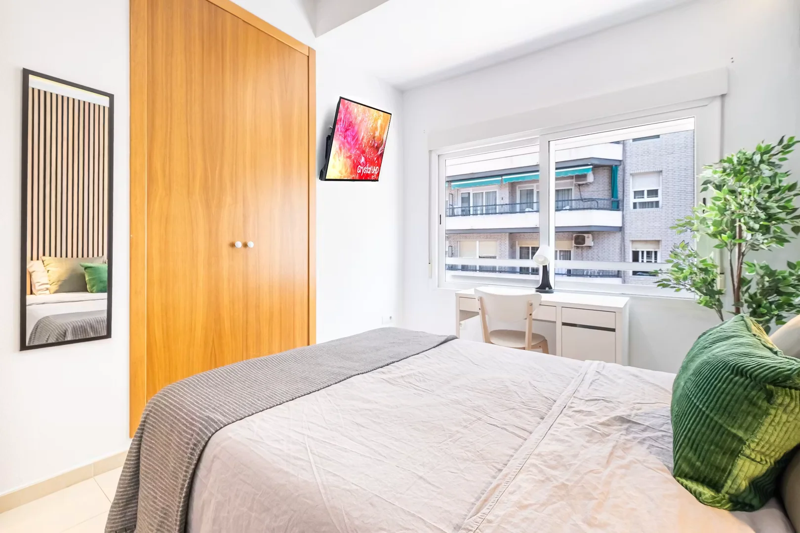 Chambre d'étudiant confortable et spacieuse dans 