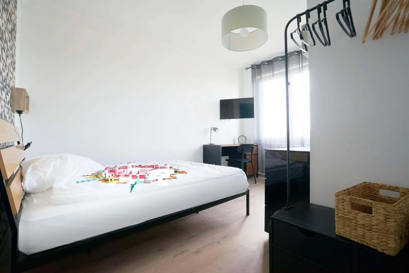 Habitación para estudiantes en  con modernas comodidades