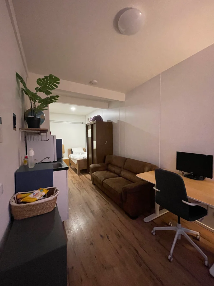 Bright and airy student room with easy university access in 